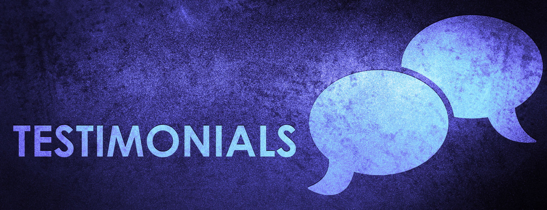 Testimonials Purple
